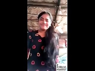 Desi village Indian Girlfreind showing boobs and pussy for boyfriend
